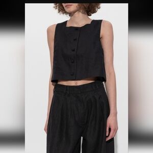 Posse Linen vest "Rio"